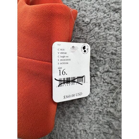 BEC & BRIDGE CLOVER TOP & MIDI SKIRT SET NECTARINE ORANGE SIZE 12 NEW - Picture 7 of 12